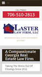 Mobile Screenshot of lasterlegal.com